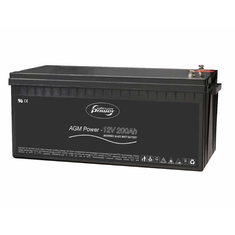 AGM-Power 12V 260Ah Absorbed Glass Matt - Recrea-Power